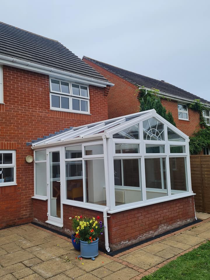 conservatory roof fitting in Abergavenny, South Wales, Herefordshire and Gloucestershire