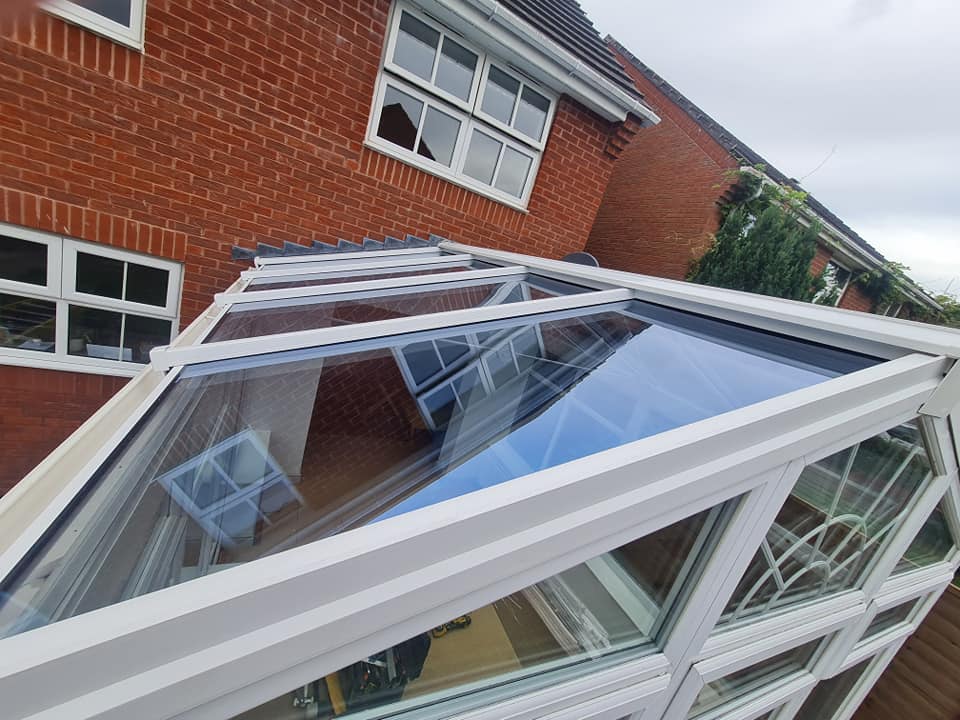 conservatory roof repair in Abergavenny, South Wales, Herefordshire and Gloucestershire